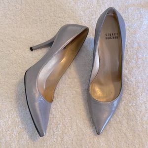 [Stuart Weitzman] Silver Pumps EUC